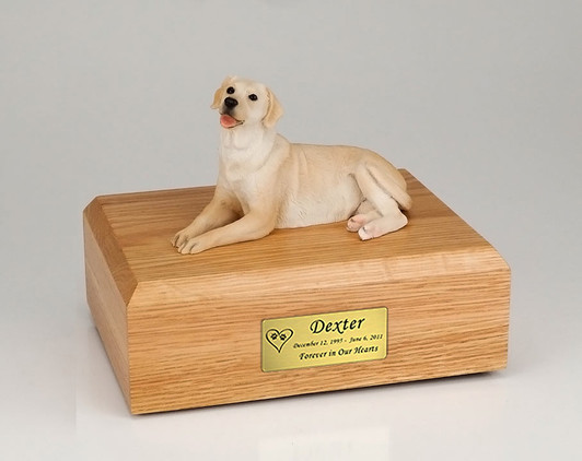 Golden Labrador Dog Urn - 154