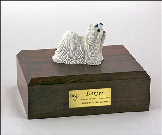 Westie Dog Figurine Pet Cremation Urn - 249