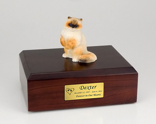 Ragdoll Cat Figurine Urn - 614