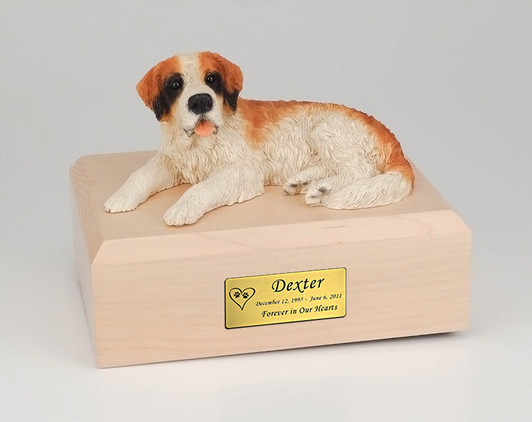 Saint Bernard Dog Urn - 195