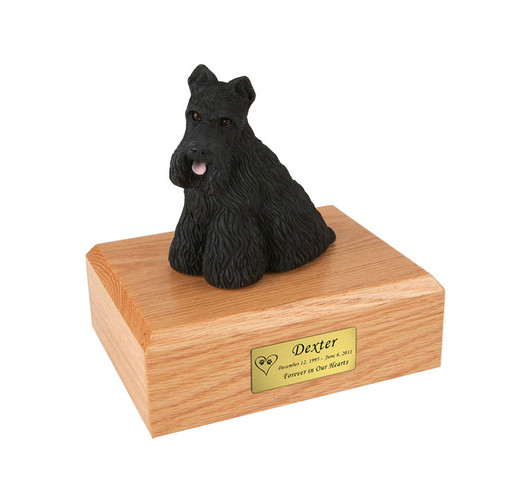 Norfolk Terrier Dog Figurine Pet Cremation Urn - 788