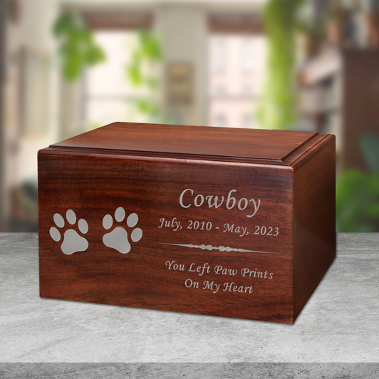 Two Paws Pet Winston Cremation Urn