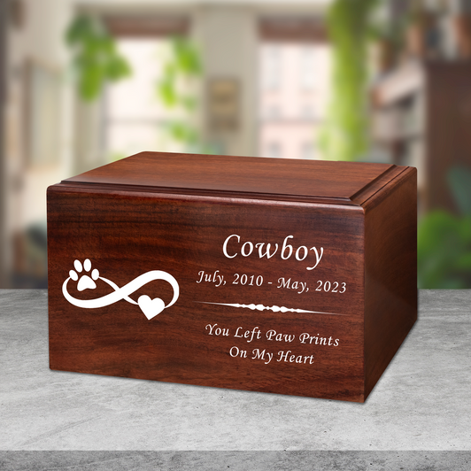 Infinity Paw Pet Winston Cremation Urn