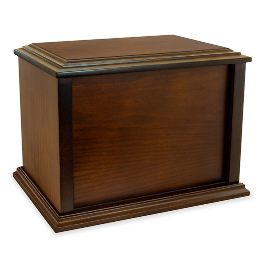 Eternal Reflections Wood Cremation Urn - Case
