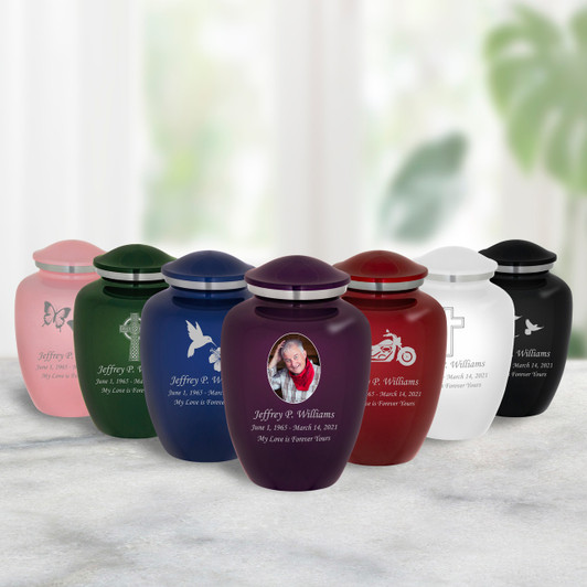 Design Your Own Photo Cremation Urn