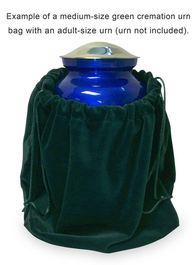 10 Pack Rainbow Bridge Velvet Pet Cremation Urn Bags 3 Sizes - 5 Colors