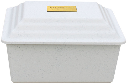 Safeguard Cremation Urn Vault - Injection Molded ABS Burial Vault - Made in the U.S.A. - Wholesale Only