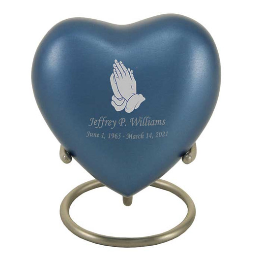 Heart Keepsake Cremation Urn - Wholesale Only