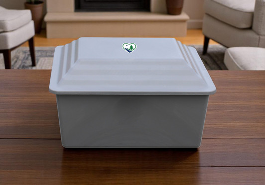 LegacyGuard Cremation Urn Vault - Injection Molded ABS Burial Vault - Made in the USA
