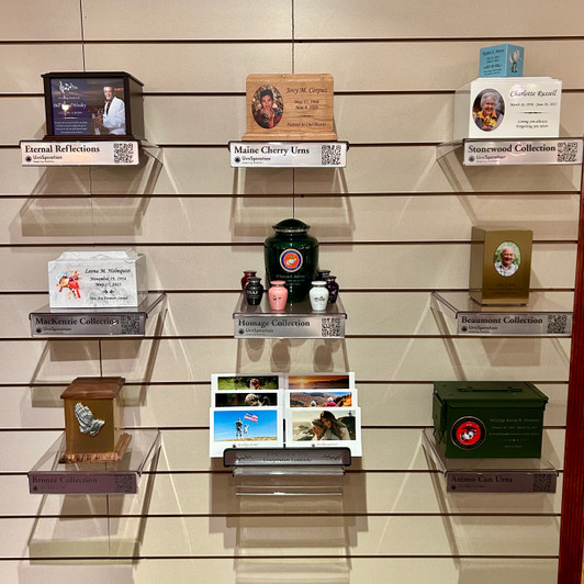 UrnSpiration Urn Display Collection - Interactive / Personalized Urns