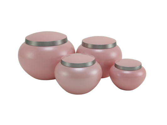 Odyssey Pink Vase Style Pet Cremation Urn - Case Quantity