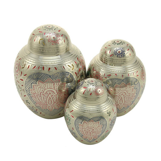 Lotus Vase Style Pet Cremation Urn - Case Quantity