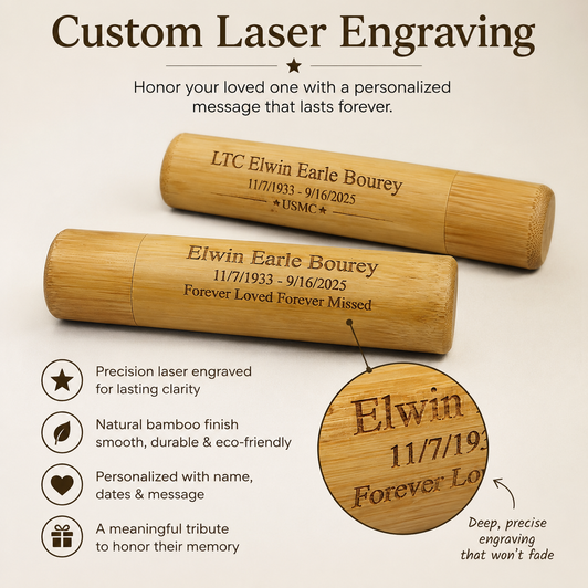Bamboo Eco-Friendly Scattering Tube