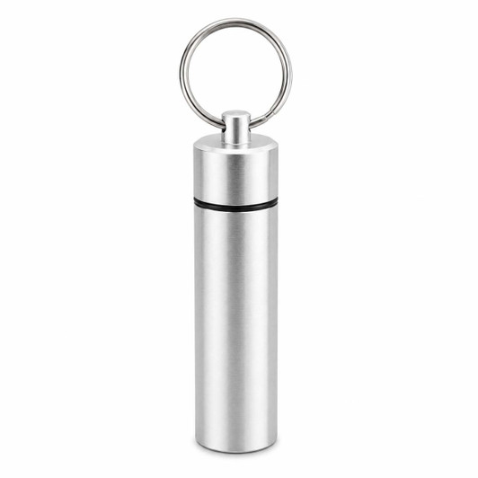 Keychain Keepsake Metal Scattering Tube