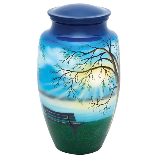 The Park Hand-Painted Cremation Urn