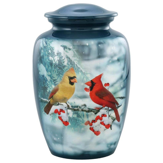 Motorcycle Hand-Painted Cremation Urn