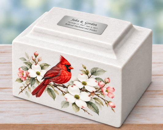 Valor Eagle Classic MacKenzie Cultured Marble Cremation Urn