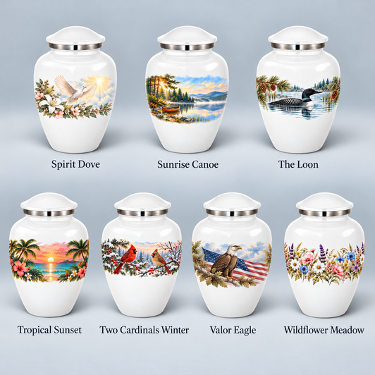 Life in Color Homage Cremation Urn - 4 Pack