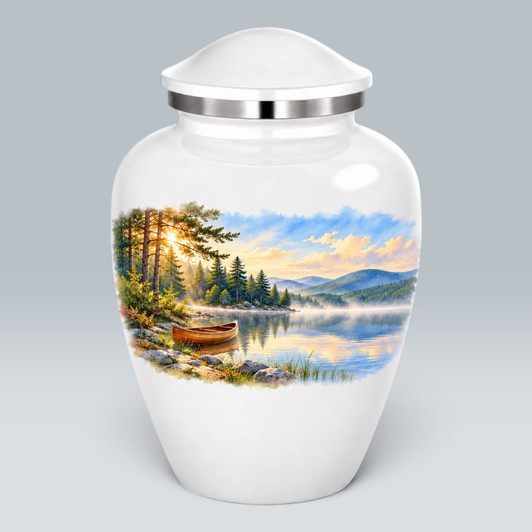 Sunrise Canoe Homage Cremation Urn