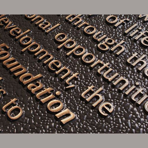 Bike Racer 2 - Cast Bronze Memorial Cemetery Marker - 4 Sizes