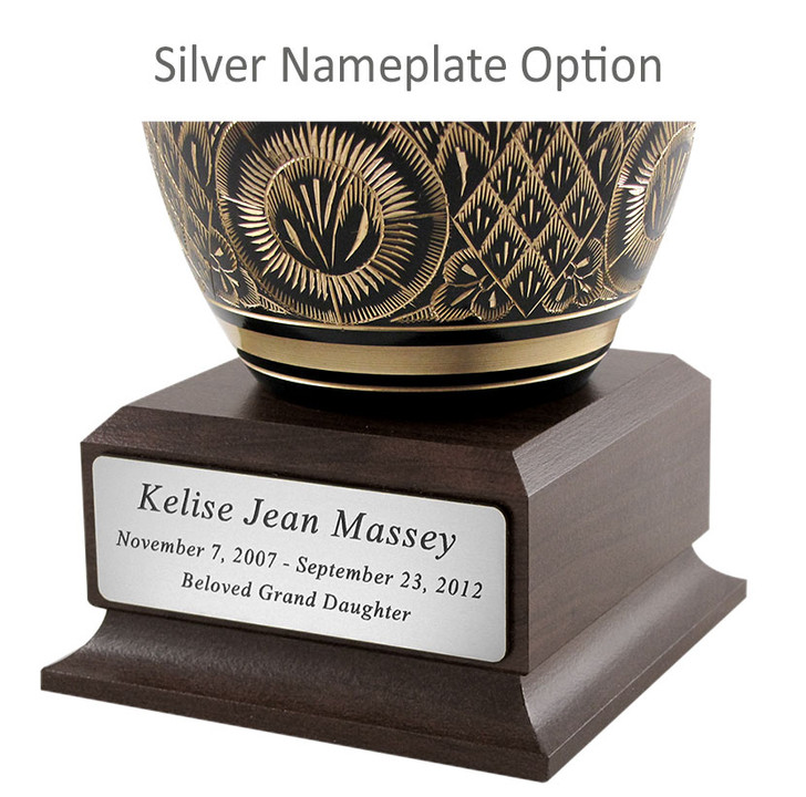 Pedestal With Nameplate - 3 Sizes