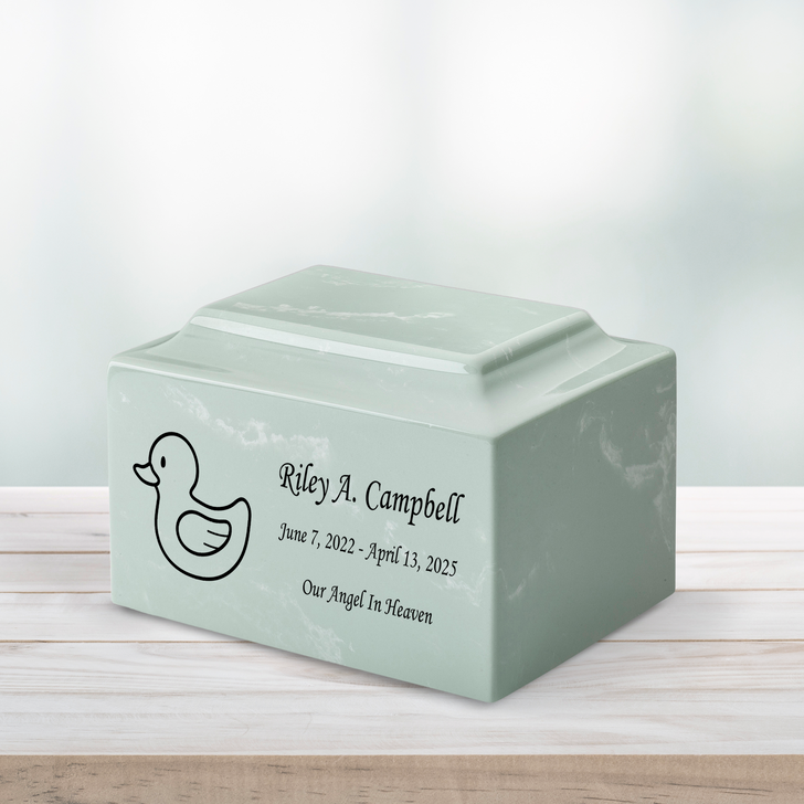 Design Your Own Small Classic Infant or Child Cremation Urn