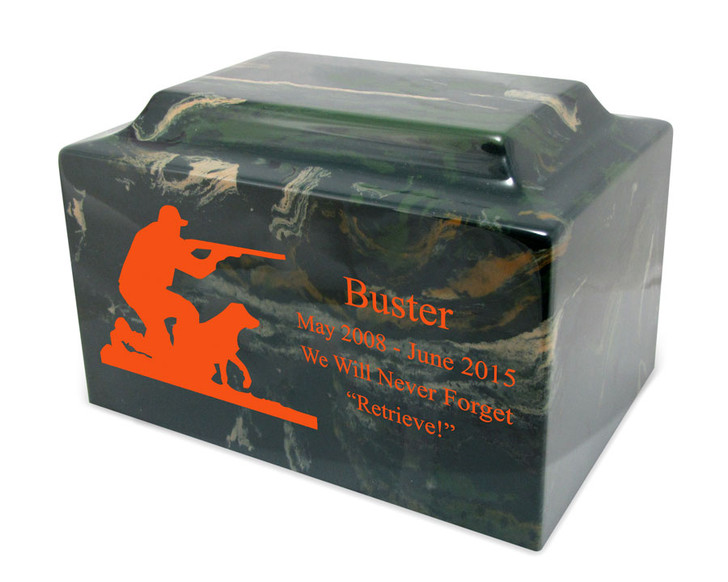 Hunting sales dog urns