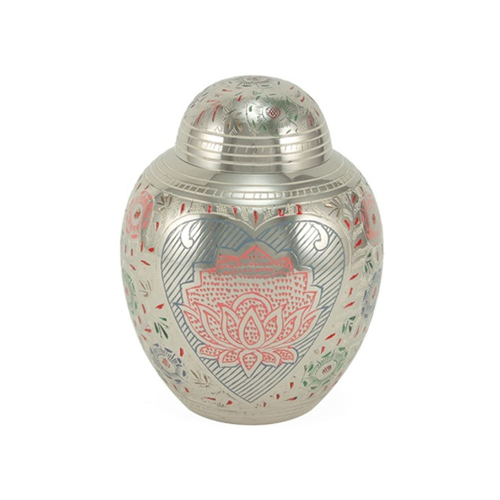 Lotus Heart Cremation Urn - 3 Sizes