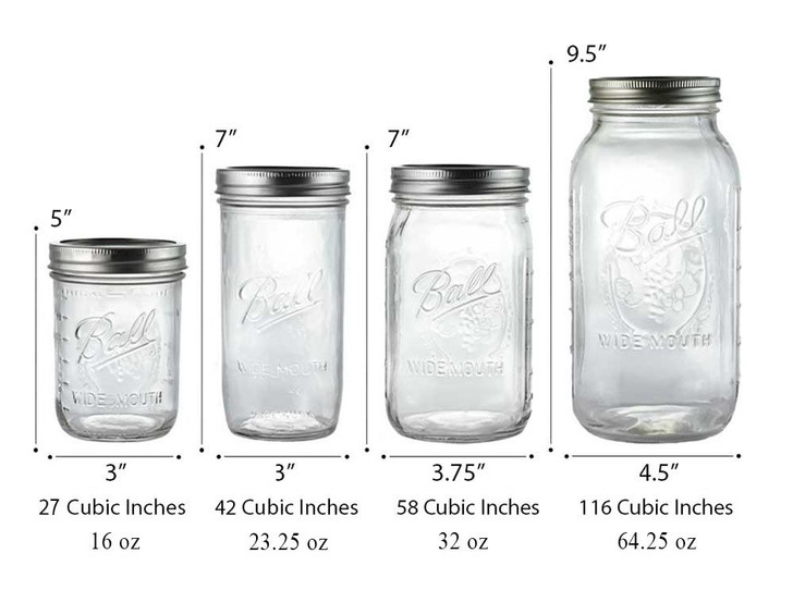 Mason Jar Cremation Urn