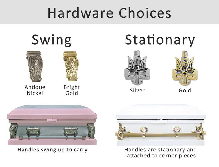 54 Inch Design Your Own Brushed Steel Child Casket