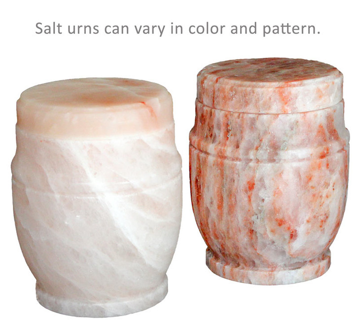 Amara Rock Salt Biodegradable Cremation Urn