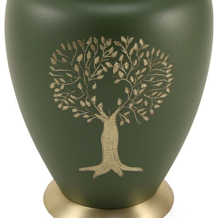 Aria Tree of Life Brass Cremation Urn