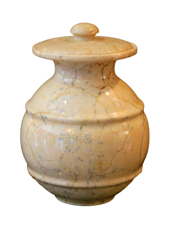 Avalon Cameo Marble Pet Cremation Urn