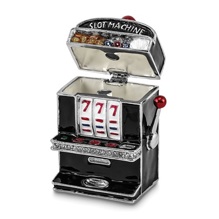 Bejeweled Slot Machine Keepsake Box