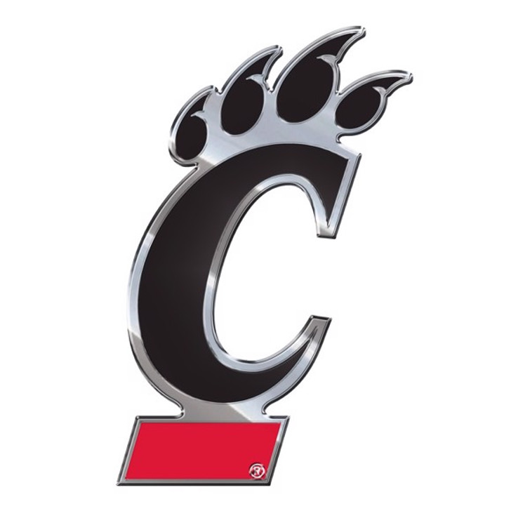 Cincinnati Aluminum Embossed NCAA College Logo Emblem