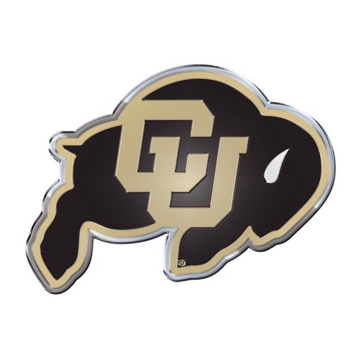 Colorado Aluminum Embossed NCAA College Logo Emblem