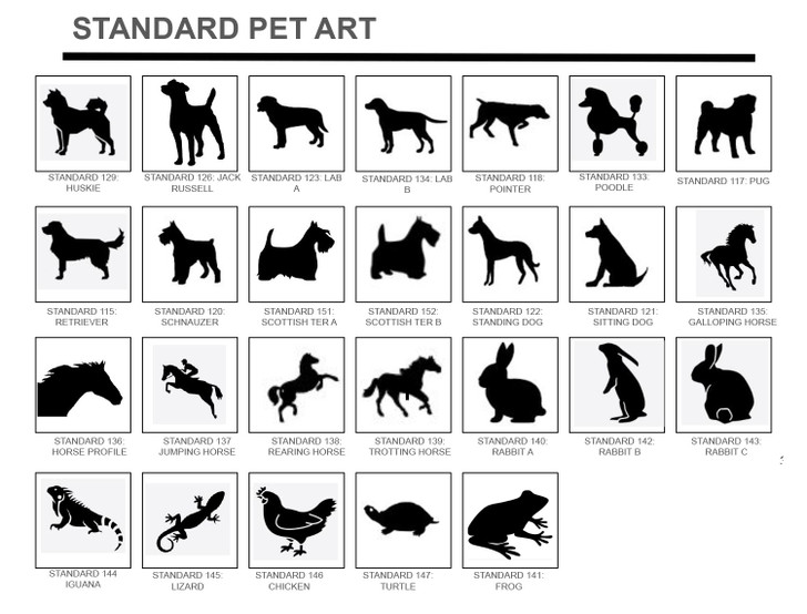 Pet Memorial Grave Marker in Dolomitic Stone