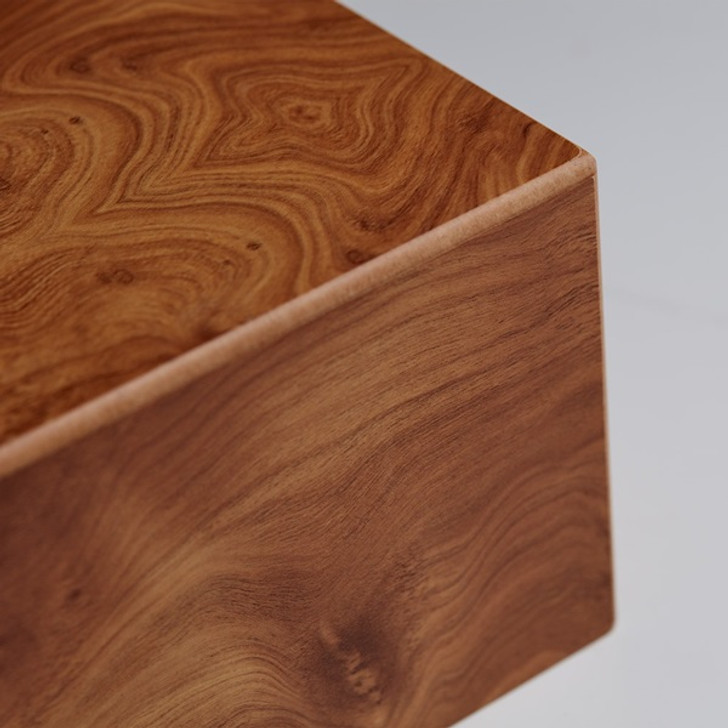 Ex-Small Natural Finish MDF Wood Pet Cremation Urn