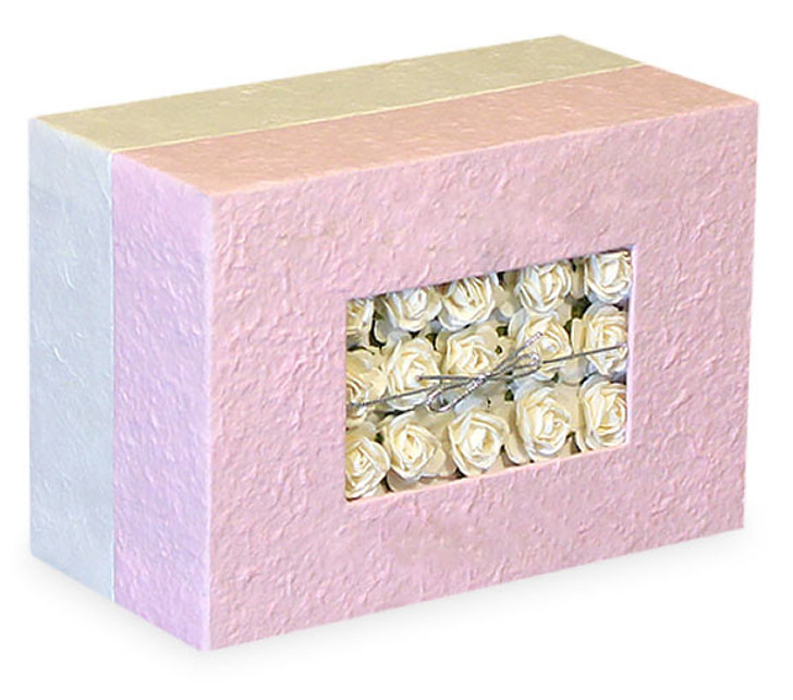 Floral Bouquet Biodegradable Memory Chest Insert Cremation Urn