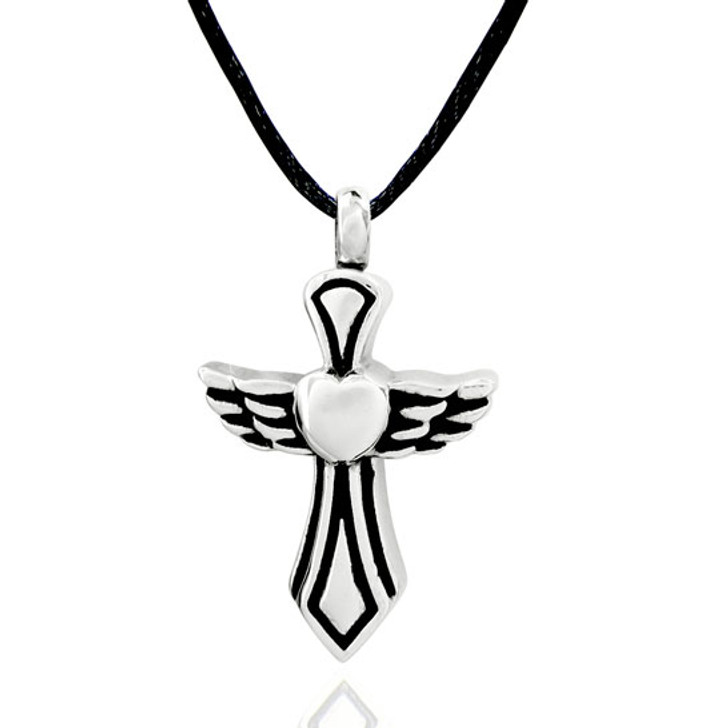 Angel Wings Necklace - Silver | Salty – Salty Accessories