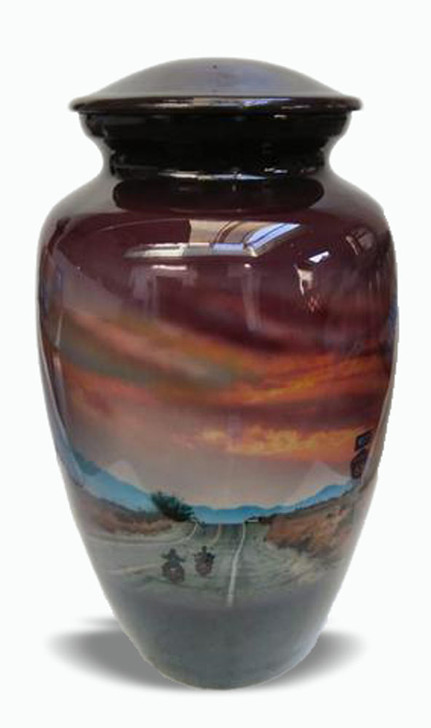 Highway To Heaven Picture Cremation Urn
