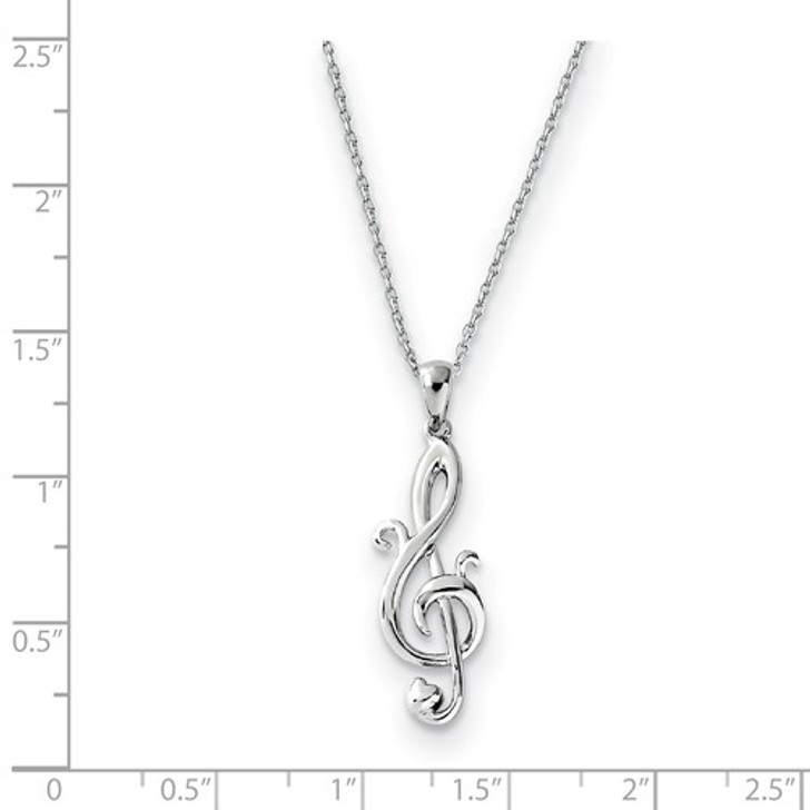 Love Notes Sterling Silver Memorial Jewelry Pendant