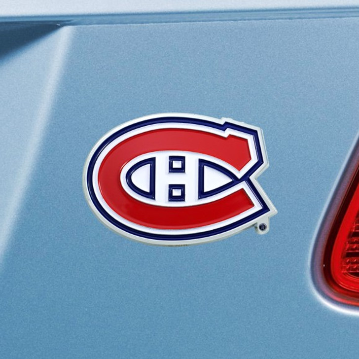 Montreal Canadiens Aluminum Embossed Hockey Logo Emblem