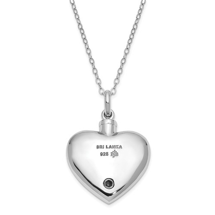 Mother of an Angel Sterling Silver Cremation Jewelry Necklace