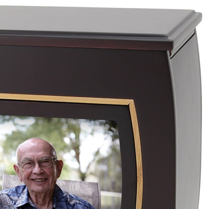 Photo Frame Modern Wood Cremation Urn