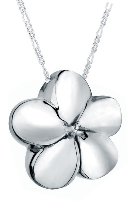 Cremation Jewelry: Plumeria Flower