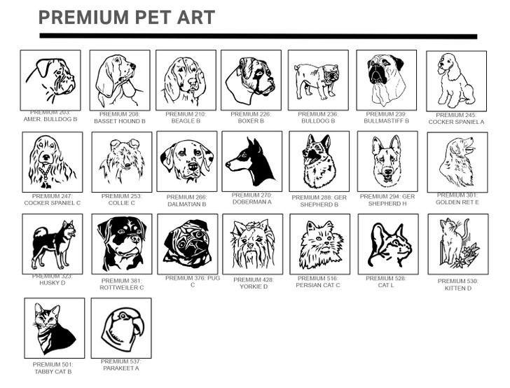 Medium 7-10 inch Pet Memorial River Rock  Gravestone Marker