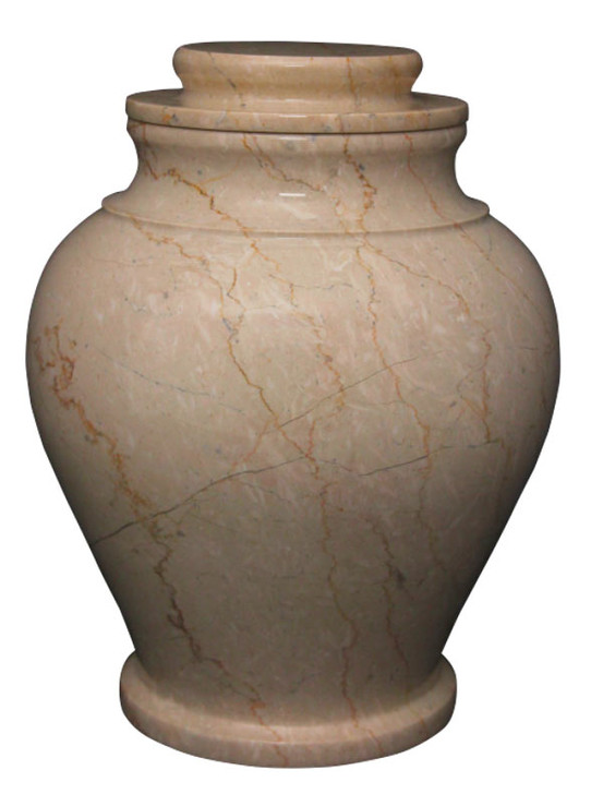 Serenity Cameo Marble Cremation Urn
