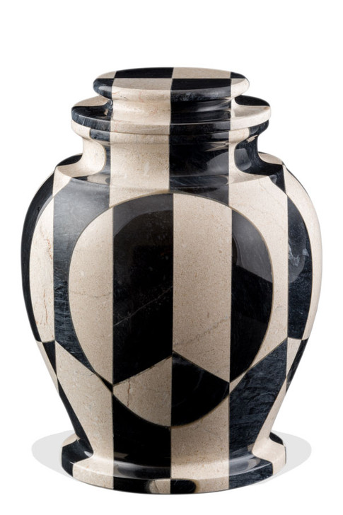 Serenity Nouveau Marble Cremation Urn