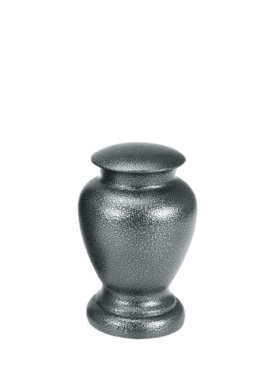 Small Special Steel Silver Vase Pet Urn